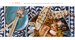 Desktop Screenshot of castilerestaurant.com