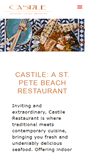 Mobile Screenshot of castilerestaurant.com